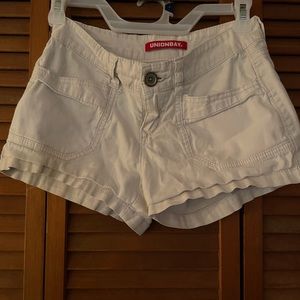 Y2K white summer short shorts☀️